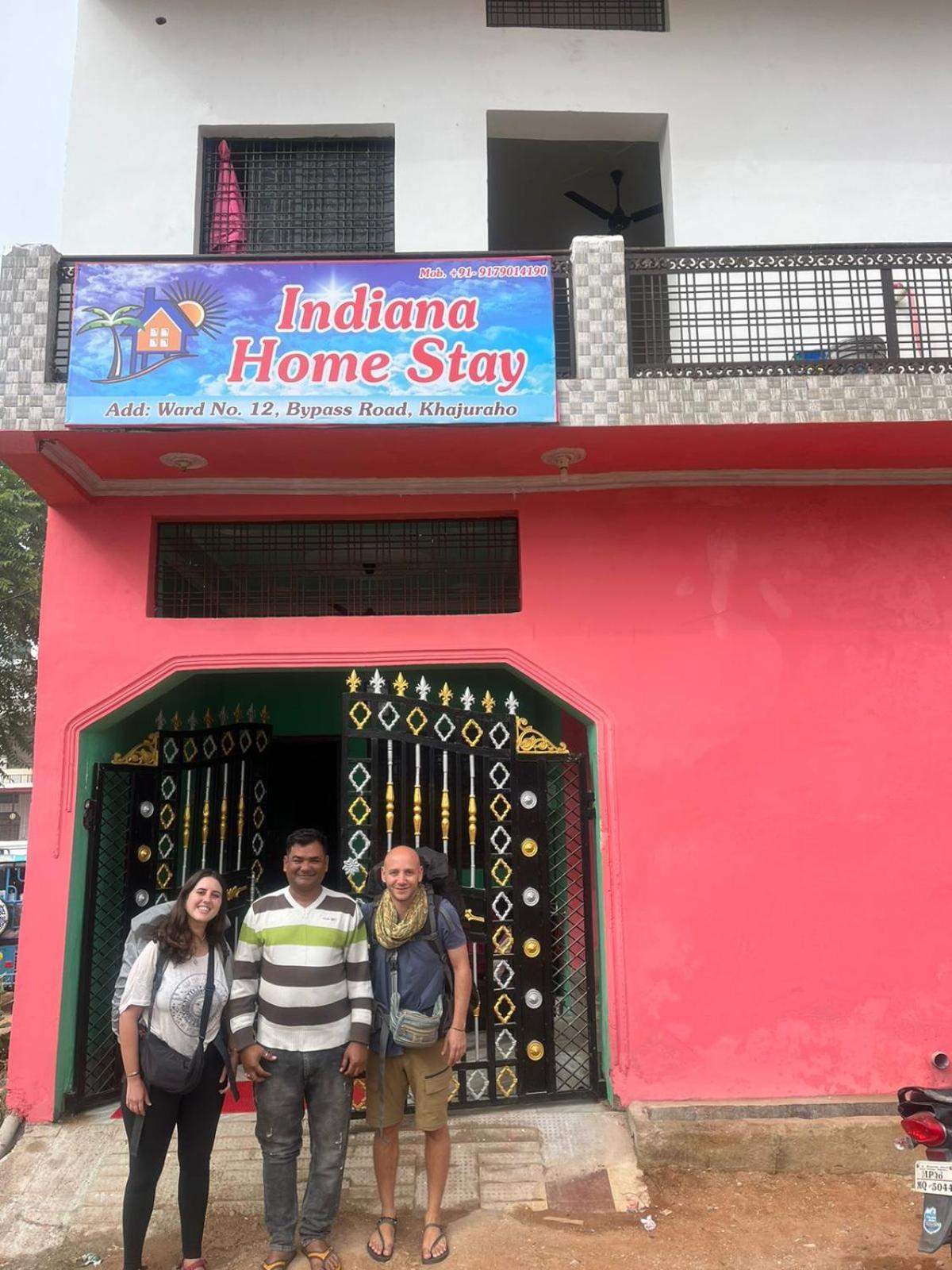 Indiana Home Stay Khajurāho Dış mekan fotoğraf